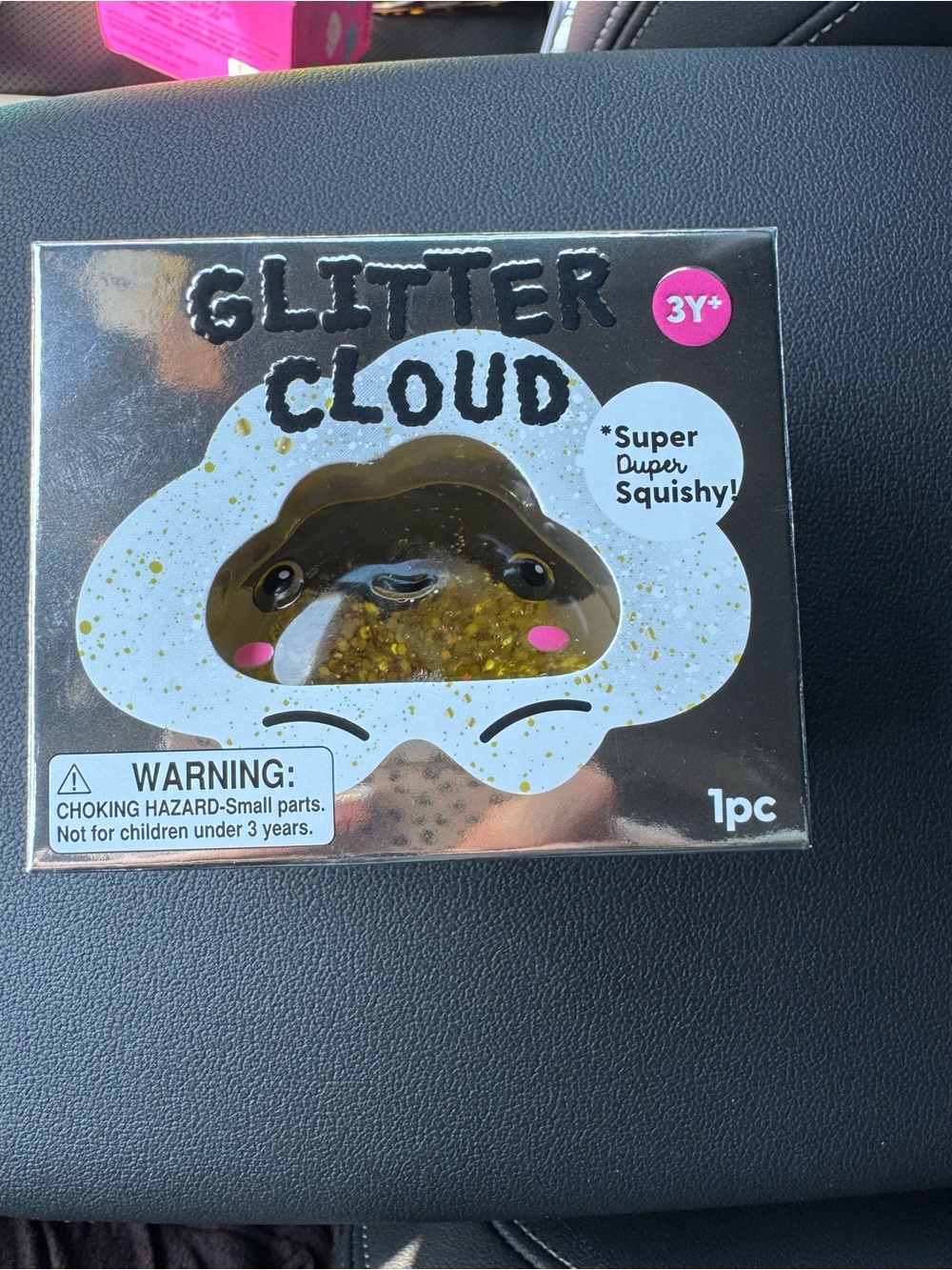 Target Glitter Cloud Squishy Toy - Gold, White, Pink